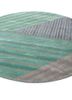 come around blue wool and viscose hand tufted Rug - FoldShot come around blue wool and viscose hand tufted Rug - FoldShot
