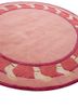 jaipur wunderkammer red and orange wool and viscose hand tufted Rug - FoldShot jaipur wunderkammer red and orange wool and viscose hand tufted Rug - FoldShot