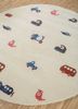 confetti ivory wool and viscose hand tufted Rug - FoldShot confetti ivory wool and viscose hand tufted Rug - FoldShot