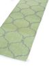 indusbar green wool and viscose flat weaves Rug - FoldShot indusbar green wool and viscose flat weaves Rug - FoldShot