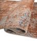 aprezo blue wool and bamboo silk hand knotted Rug - FoldShot