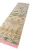 manchaha beige and brown wool and bamboo silk hand knotted Rug - FoldShot manchaha beige and brown wool and bamboo silk hand knotted Rug - FoldShot