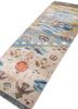 manchaha ivory wool and bamboo silk hand knotted Rug - FoldShot manchaha ivory wool and bamboo silk hand knotted Rug - FoldShot