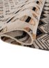 manchaha ivory wool and bamboo silk hand knotted Rug - FoldShot