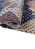 manchaha blue wool and bamboo silk hand knotted Rug - FoldShot manchaha blue wool and bamboo silk hand knotted Rug - FoldShot