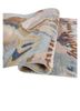 manchaha blue wool and bamboo silk hand knotted Rug - FoldShot manchaha blue wool and bamboo silk hand knotted Rug - FoldShot
