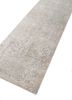 uvenuti grey and black wool and bamboo silk hand knotted Rug - FoldShot