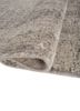 uvenuti grey and black wool and bamboo silk hand knotted Rug - FoldShot