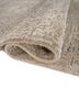 entropy grey and black wool and bamboo silk hand knotted Rug - FoldShot entropy grey and black wool and bamboo silk hand knotted Rug - FoldShot