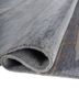 manchaha blue wool and silk hand knotted Rug - FoldShot manchaha blue wool and silk hand knotted Rug - FoldShot
