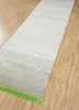 manchaha blue wool and silk hand knotted Rug - FoldShot manchaha blue wool and silk hand knotted Rug - FoldShot