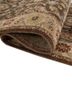 gulnar beige and brown wool hand knotted Rug - FoldShot