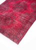 lacuna red and orange wool hand knotted Rug - FoldShot