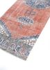 vintage red and orange wool hand knotted Rug - FoldShot vintage red and orange wool hand knotted Rug - FoldShot