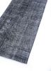 lacuna grey and black wool hand knotted Rug - FoldShot