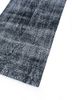 lacuna grey and black wool hand knotted Rug - FoldShot