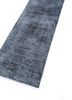 lacuna grey and black wool hand knotted Rug - FoldShot