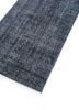 lacuna grey and black wool hand knotted Rug - FoldShot