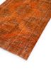 vintage red and orange wool hand knotted Rug - FoldShot