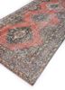 vintage red and orange wool hand knotted Rug - FoldShot vintage red and orange wool hand knotted Rug - FoldShot