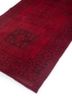 lacuna red and orange wool hand knotted Rug - FoldShot