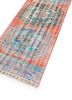 vintage red and orange wool hand knotted Rug - FoldShot vintage red and orange wool hand knotted Rug - FoldShot