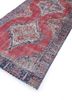 vintage red and orange wool hand knotted Rug - FoldShot