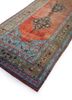nuray red and orange wool hand knotted Rug - FoldShot nuray red and orange wool hand knotted Rug - FoldShot