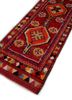 nuray red and orange wool hand knotted Rug - FoldShot nuray red and orange wool hand knotted Rug - FoldShot