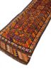 nuray red and orange wool hand knotted Rug - FoldShot nuray red and orange wool hand knotted Rug - FoldShot