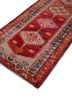 nuray red and orange wool hand knotted Rug - FoldShot