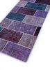 provenance pink and purple wool hand knotted Rug - FoldShot provenance pink and purple wool hand knotted Rug - FoldShot