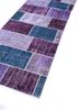 provenance pink and purple wool hand knotted Rug - FoldShot provenance pink and purple wool hand knotted Rug - FoldShot