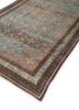 aalam beige and brown wool hand knotted Rug - FoldShot aalam beige and brown wool hand knotted Rug - FoldShot