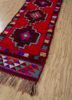 nuray red and orange wool hand knotted Rug - FoldShot