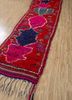 nuray red and orange wool hand knotted Rug - FoldShot nuray red and orange wool hand knotted Rug - FoldShot