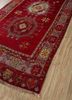 nuray red and orange wool hand knotted Rug - FoldShot nuray red and orange wool hand knotted Rug - FoldShot