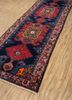 kiaan red and orange wool hand knotted Rug - FoldShot