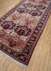 nuray red and orange wool hand knotted Rug - FoldShot nuray red and orange wool hand knotted Rug - FoldShot