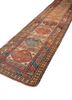 kiaan red and orange wool hand knotted Rug - FoldShot