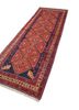 aalam blue wool hand knotted Rug - FoldShot aalam blue wool hand knotted Rug - FoldShot