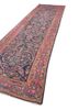 aalam blue wool hand knotted Rug - FoldShot aalam blue wool hand knotted Rug - FoldShot