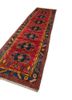 aalam blue wool hand knotted Rug - FoldShot