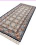 aalam blue wool hand knotted Rug - FoldShot aalam blue wool hand knotted Rug - FoldShot