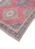 vintage pink and purple wool hand knotted Rug - FoldShot