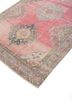 vintage pink and purple wool hand knotted Rug - FoldShot vintage pink and purple wool hand knotted Rug - FoldShot
