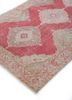 vintage red and orange wool hand knotted Rug - FoldShot