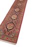 aalam pink and purple wool hand knotted Rug - FoldShot