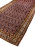 aalam blue wool hand knotted Rug - FoldShot aalam blue wool hand knotted Rug - FoldShot
