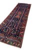 kiaan blue wool hand knotted Rug - FoldShot kiaan blue wool hand knotted Rug - FoldShot